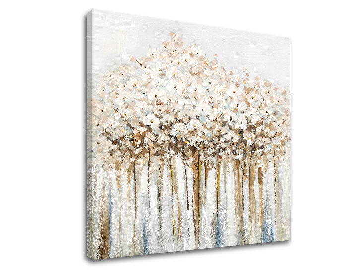 Obraz na plátně KVĚTY Sleva 40 % 60X60 cm Obraz na plátně KVĚTY Sleva 40 % 60X60 cm