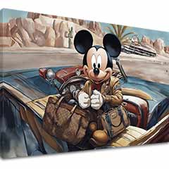 Obraz na plátně - Mickey Mouse | různé rozměry