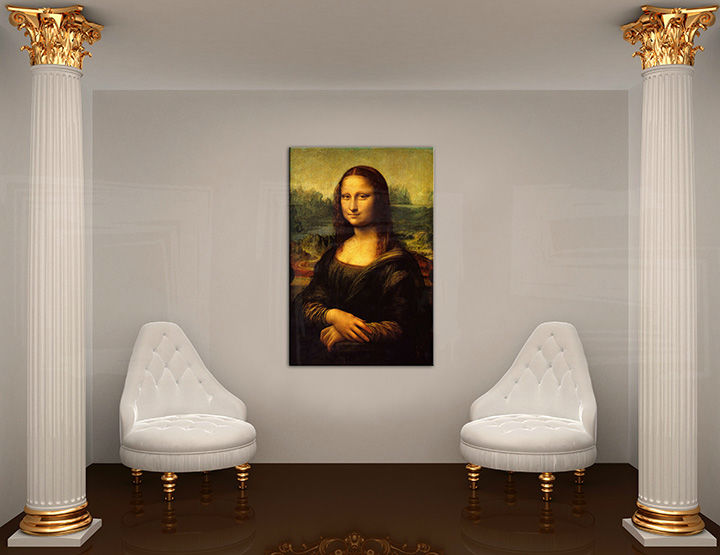 Obraz na plátně MONA LISA - Leonardo Da Vinci 80x50 cm