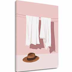 Obraz na plátně Pastelové leno - Moderní motiv