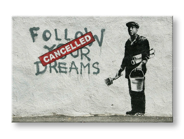 Obraz na plátně Street ART - Banksy