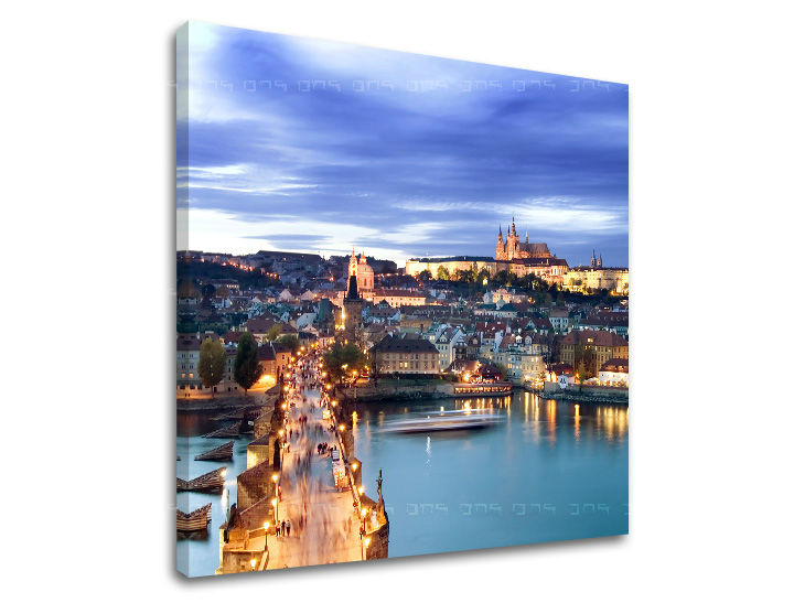 Obraz na stěnu PRAHA CZ006E12 - 30x30 cm moderní obrazy na plátně