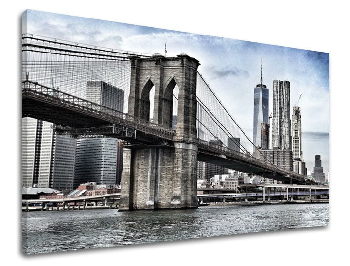 Obraz na stěnu MESTO / NEW YORK ME115E11 - 100x150 cm moderní obrazy na plátně