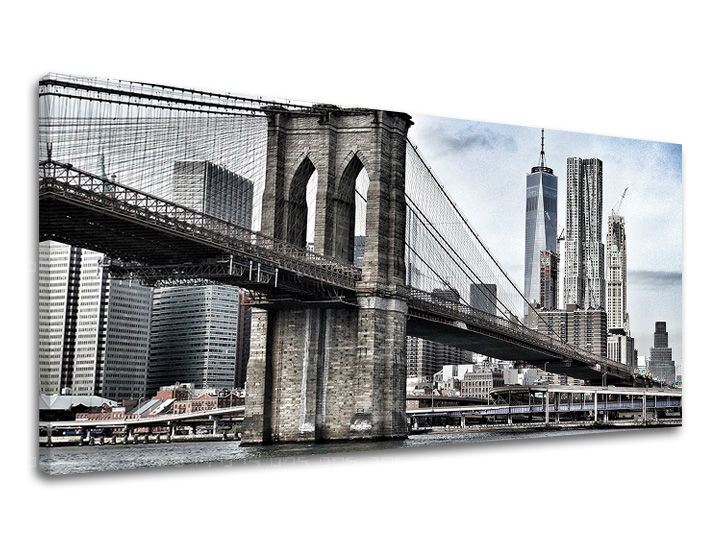 Obraz na stěnu Panoráma MĚSTO / NEW YORK ME115E13 - 30x60 cm moderní obrazy na plátně