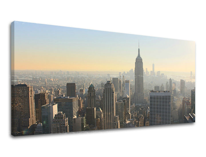 Obraz na stěnu Panoráma MĚSTO / NEW YORK ME117E13 - 30x60 cm moderní obrazy na plátně