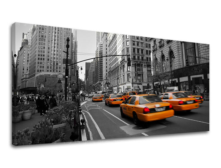 Obraz na stěnu PANORÁMA MĚSTO / NEW YORK ME139E13 - 30x60 cm moderní obrazy na plátně