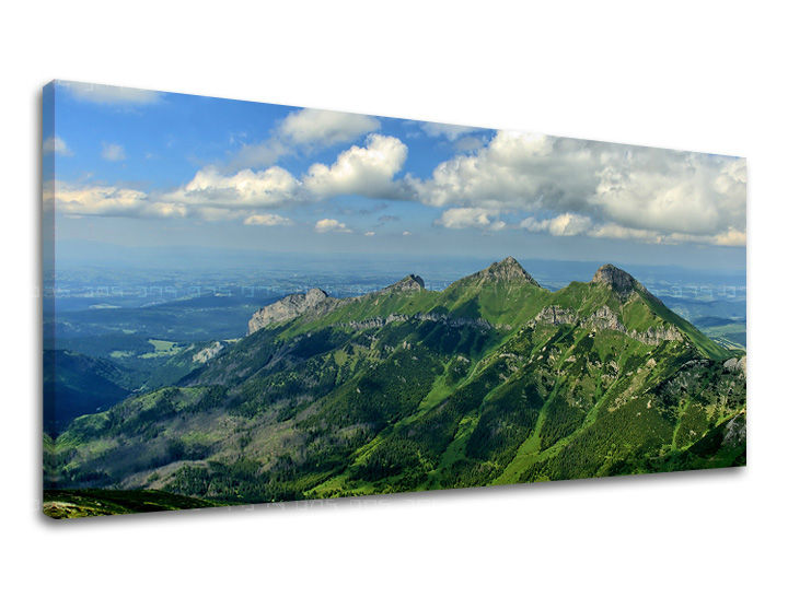 Obraz na stěnu PANORÁMA SLOVENSKO / TATRY SK033E13 - 30x60 cm moderní obrazy na plátně