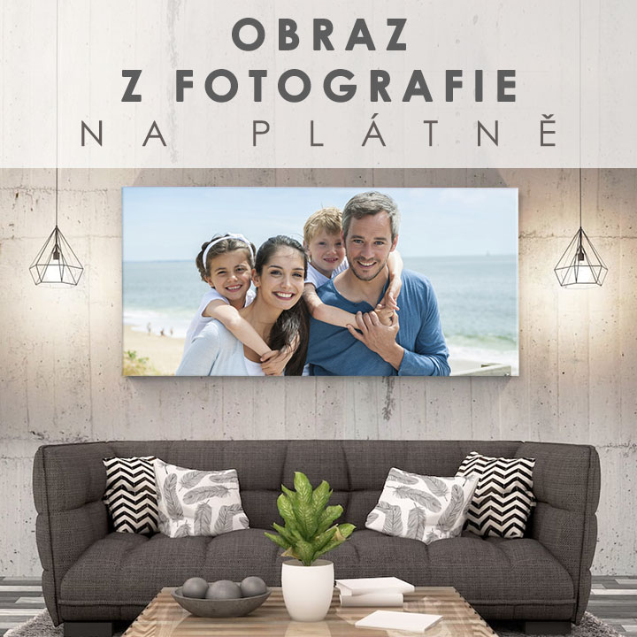 Obraz z fotografie - PANORÁMA - různé rozměry fotop