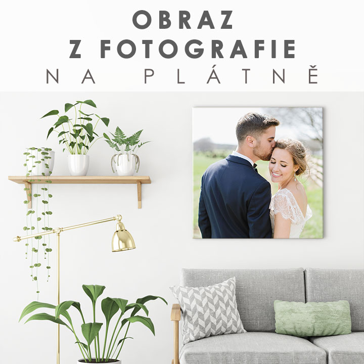 Obraz z fotografie - ČTVEREC - různé rozměry 000 fotoš