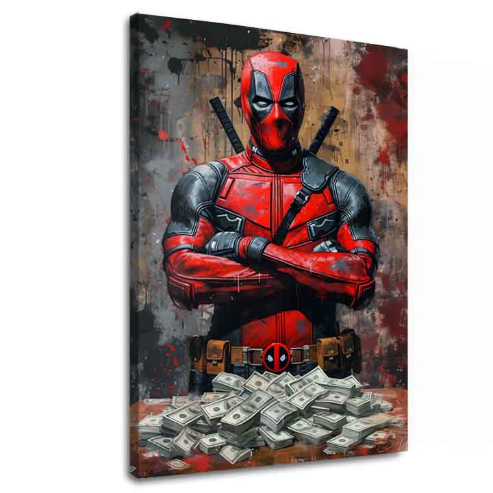 Obrázek DEADPOOL : Peníze a chaos | Akrylové detaily