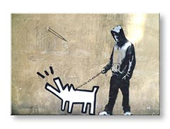 Obraz na plátně Street ART - Banksy