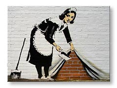 Obraz na plátně Street ART - Banksy