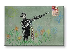 Obraz na plátně Street ART - Banksy