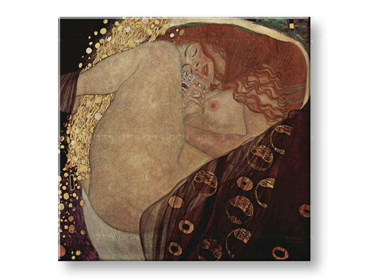 Obraz na plátně DANAE – Gustav Klimt REP026