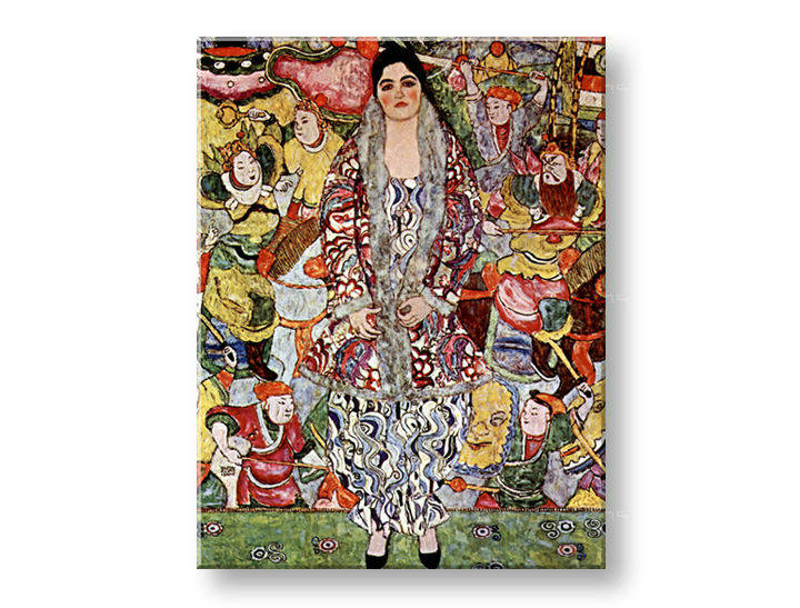Obraz na plátně PORTRÉT FRIEDERIKE MARIA BEER – Gustav Klimt 
