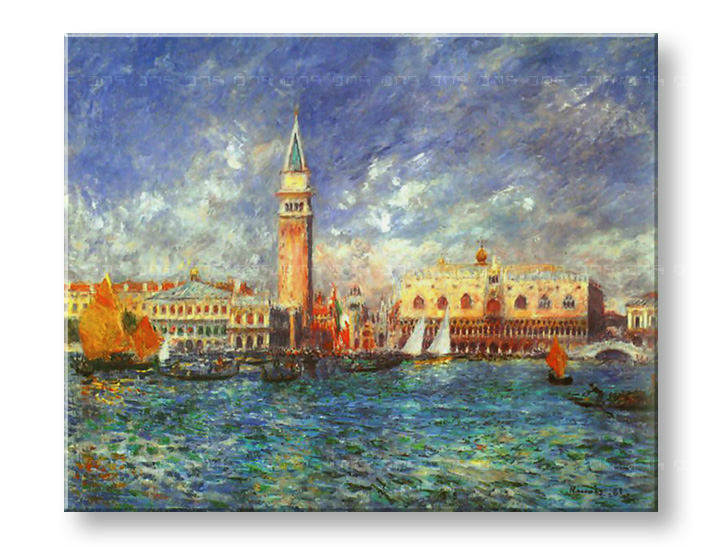 Obraz na plátně THE DOGE'S PALACE – Pierre Auguste Renoir 