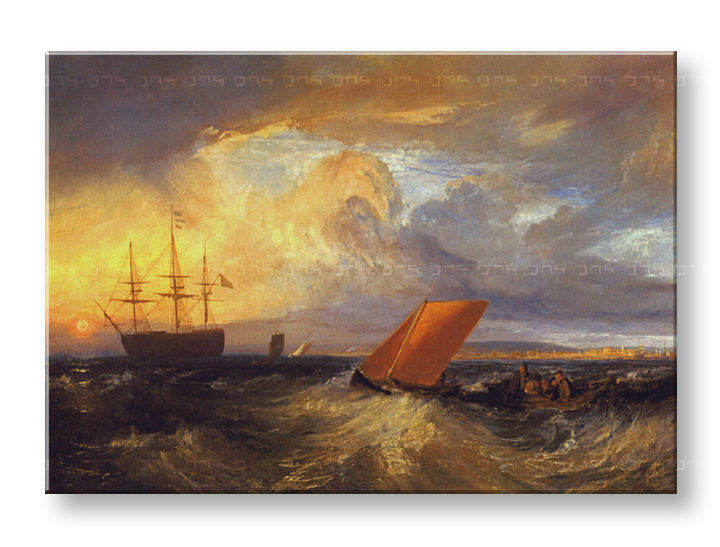 Obraz na plátně SHEERNESS VISTA DAL NORE – William Turner 