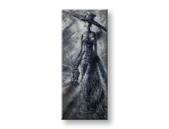 Malovaný obraz na stěnu ŽENA 50x120 cm 