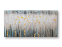 Malovaný obraz na stěnu ABSTRAKT 140x70 cm 