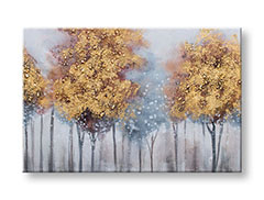 Malovaný obraz na stěnu STROMY 90x60 cm 